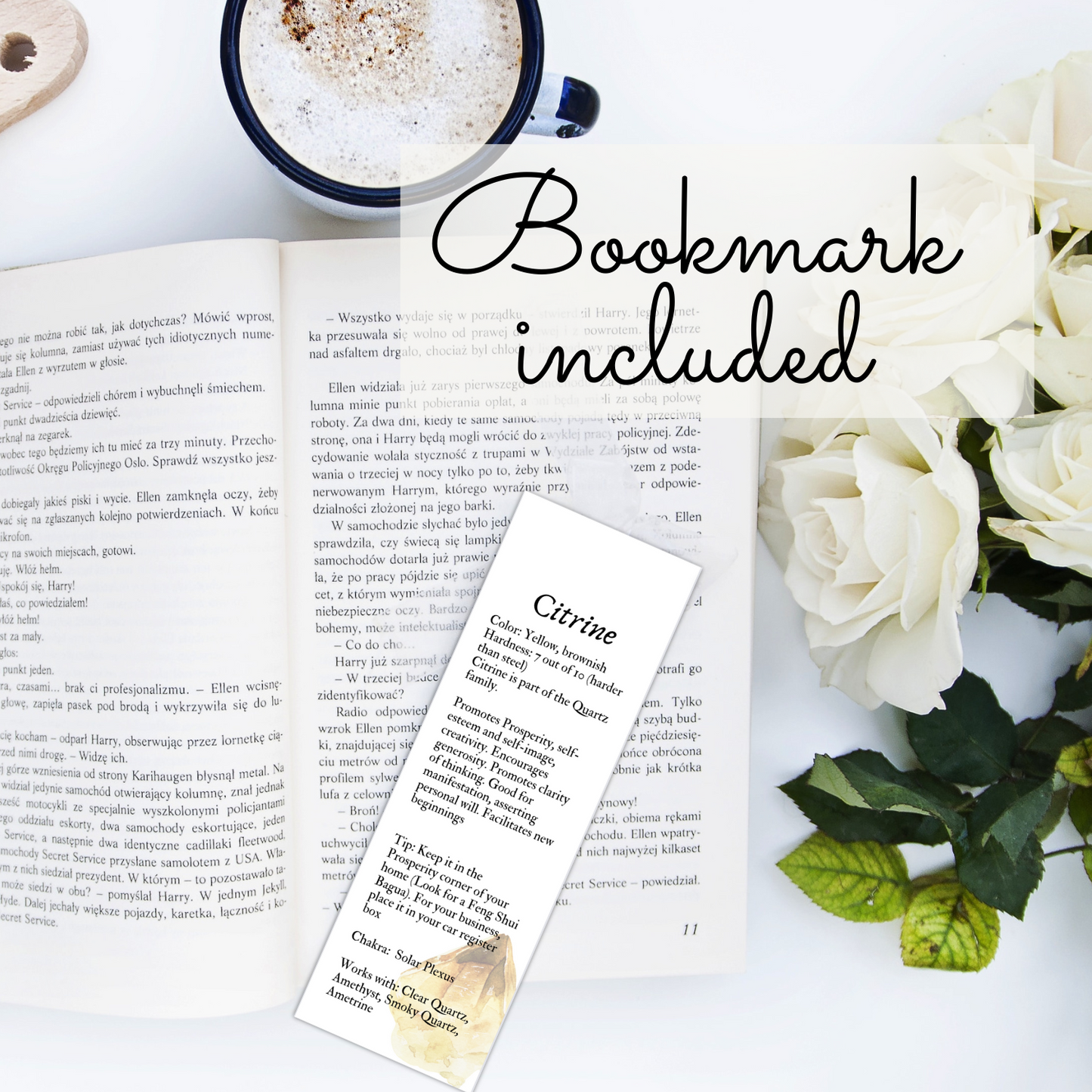 Information bookmark included