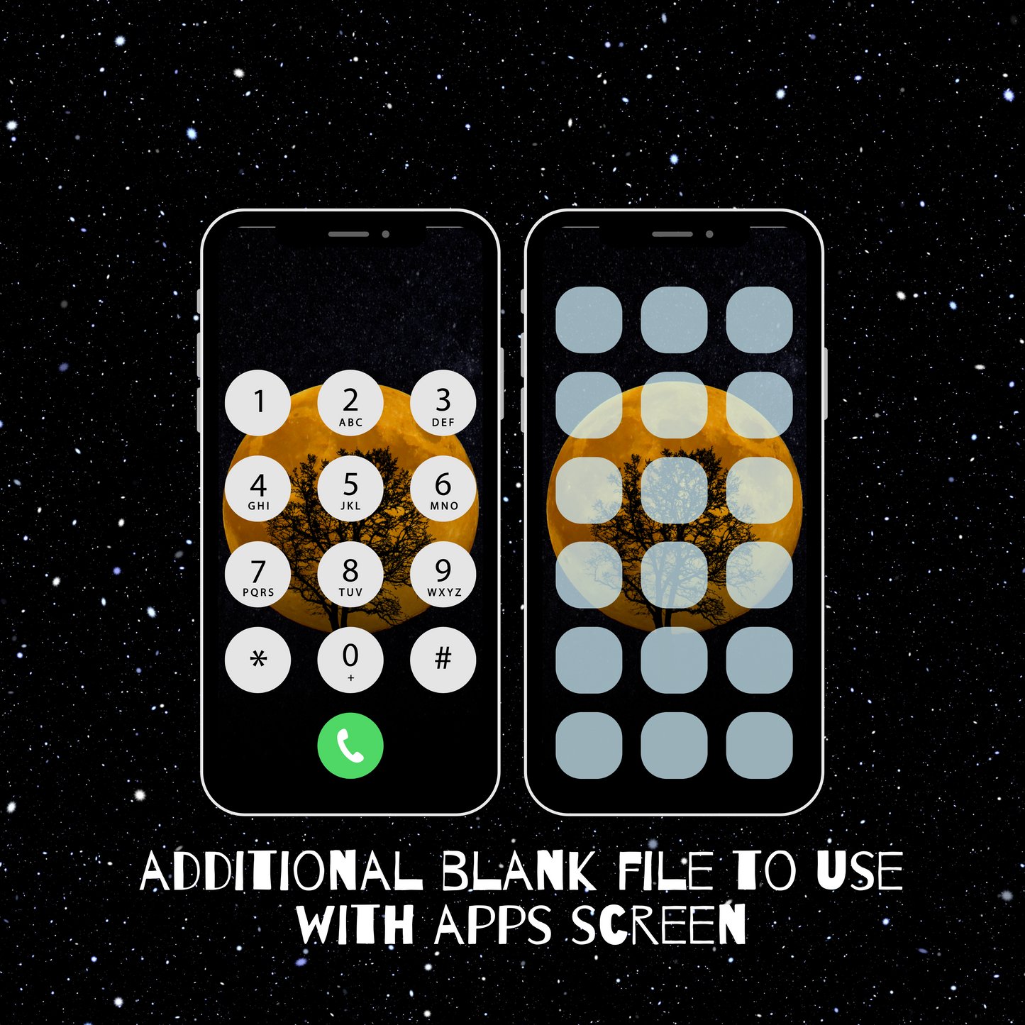 7 Phone Wallpaper files. Red Moon Reiki Precepts | Instant Download