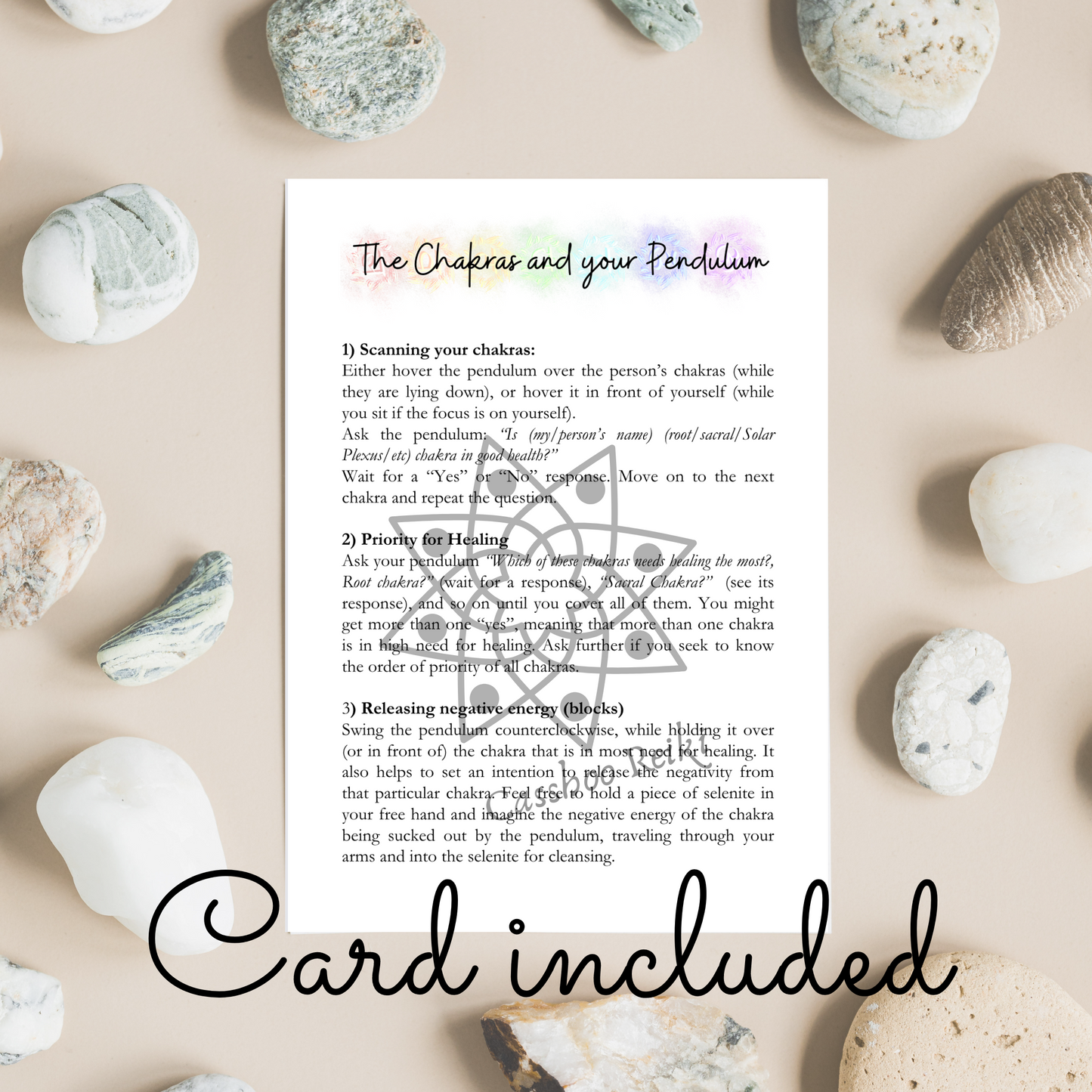 Buddha OM Amethyst Chakra Pendulum. Mini Bowl included