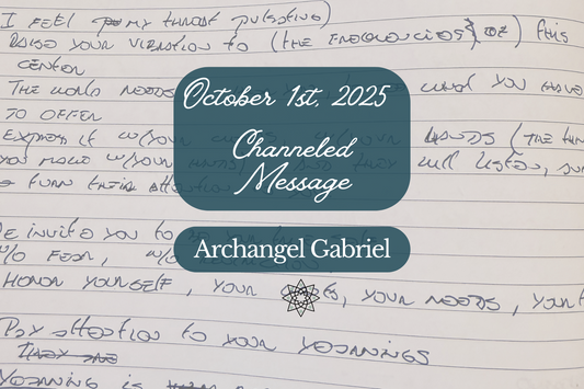 Message from Archangel Gabriel: Yearning as the Key to Unlock your Authentic Self