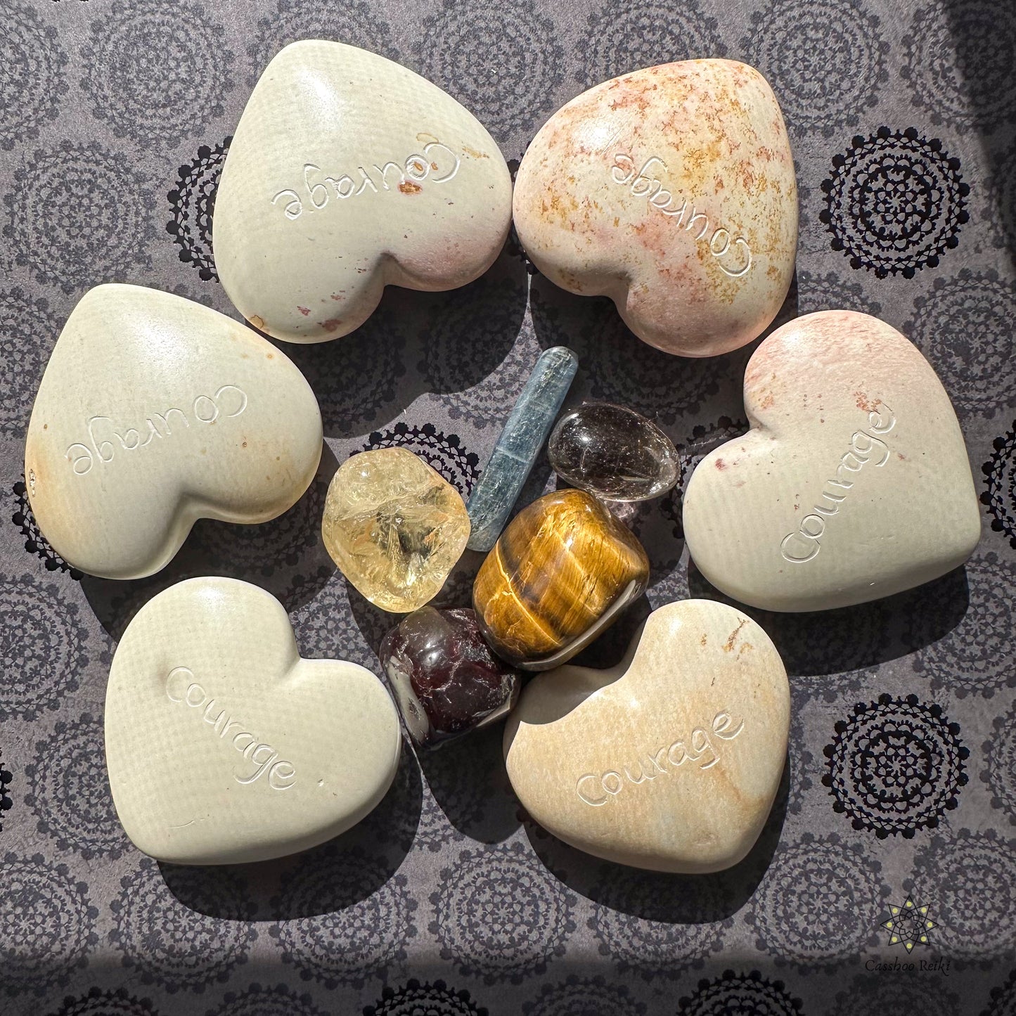 Crystal Set for Self-Confidence | Crystals for Moving forward. Unstuck yourself