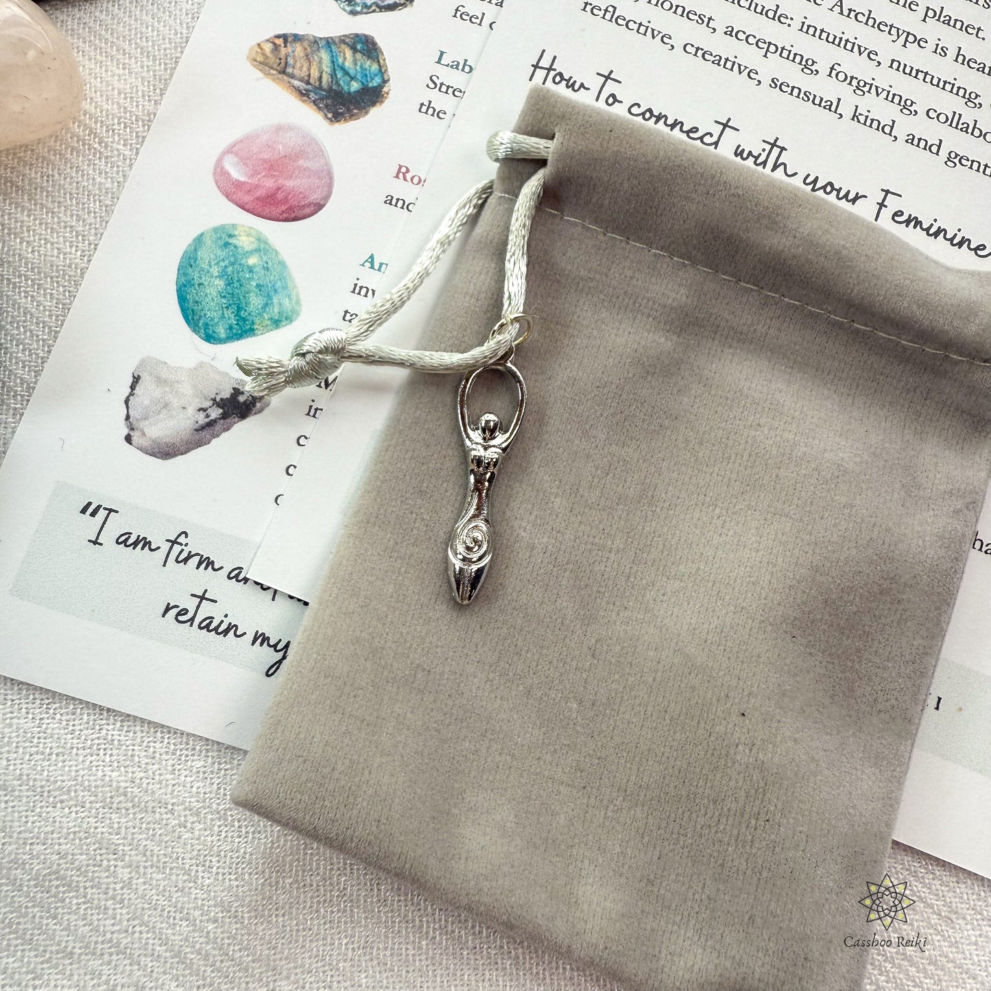 Feminine Divine Archetype Crystal Set | Crystals for Honoring your True Self | Crystals for Balance from Patriarchy