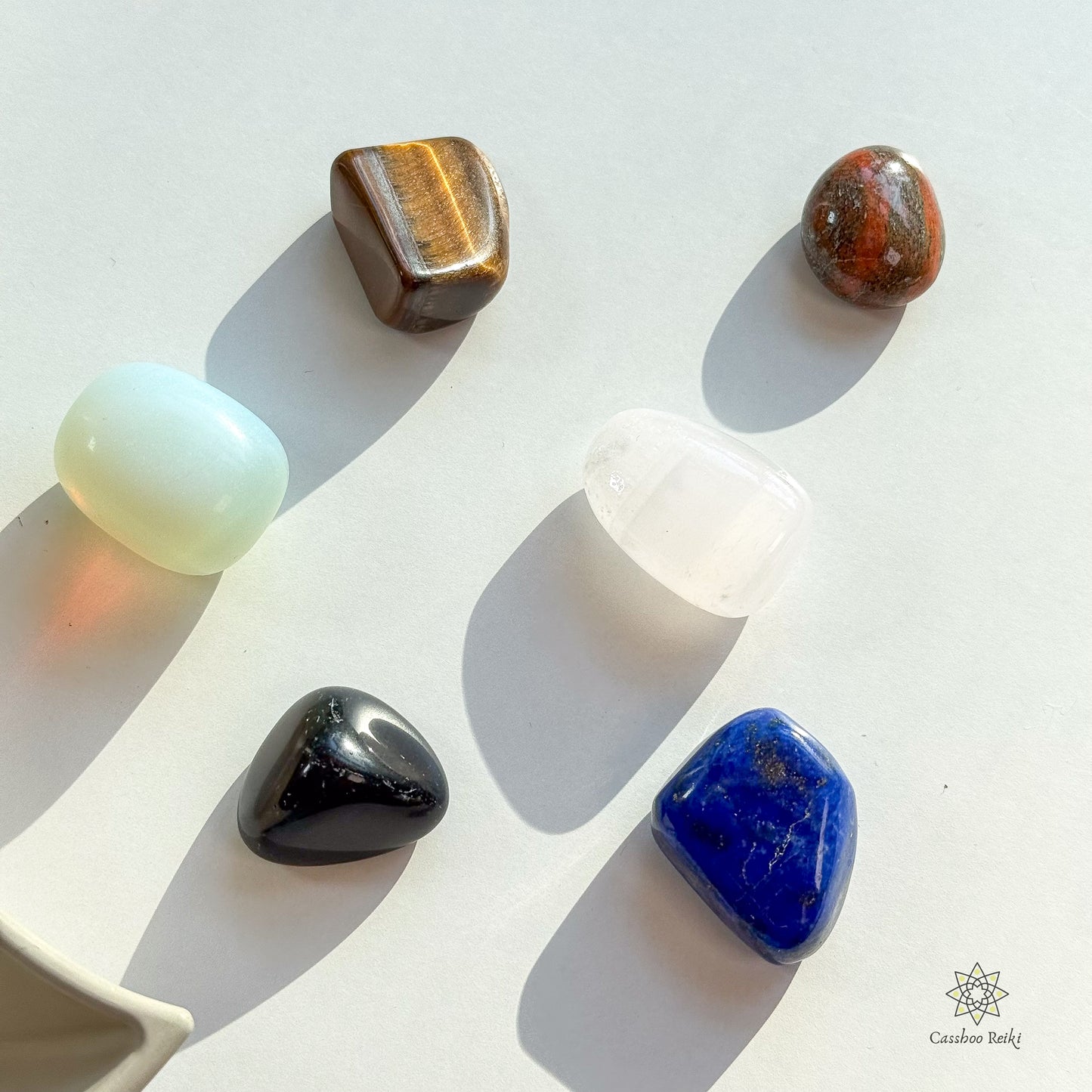 6-Crystal Set for Libra Zodiac | September-October Birthday Gift | Zodiac Birthday Gift