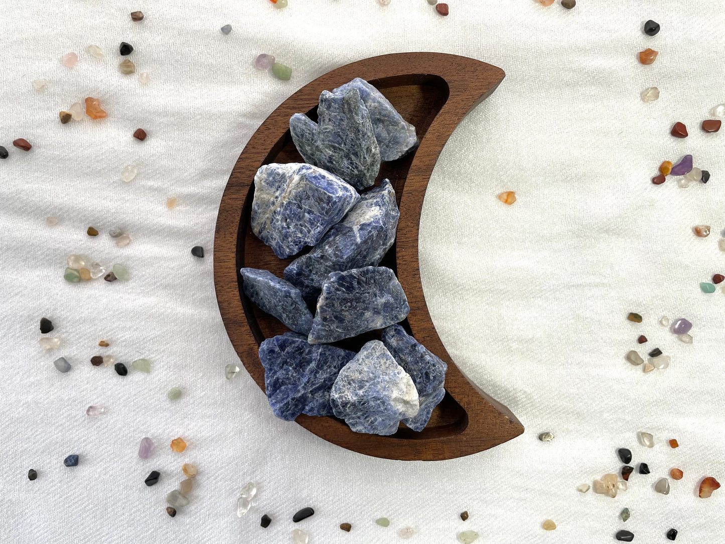 Sodalite Tumbled or Rough Crystal | Crystal for Manifestation | Throat Chakra Crystal