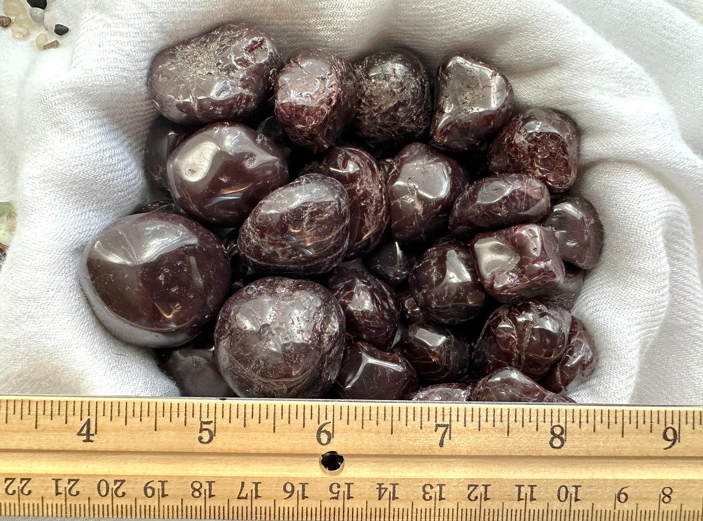 Garnet, Tumbled or Rough Crystal | Crystal for Courage, Passion and Motivation