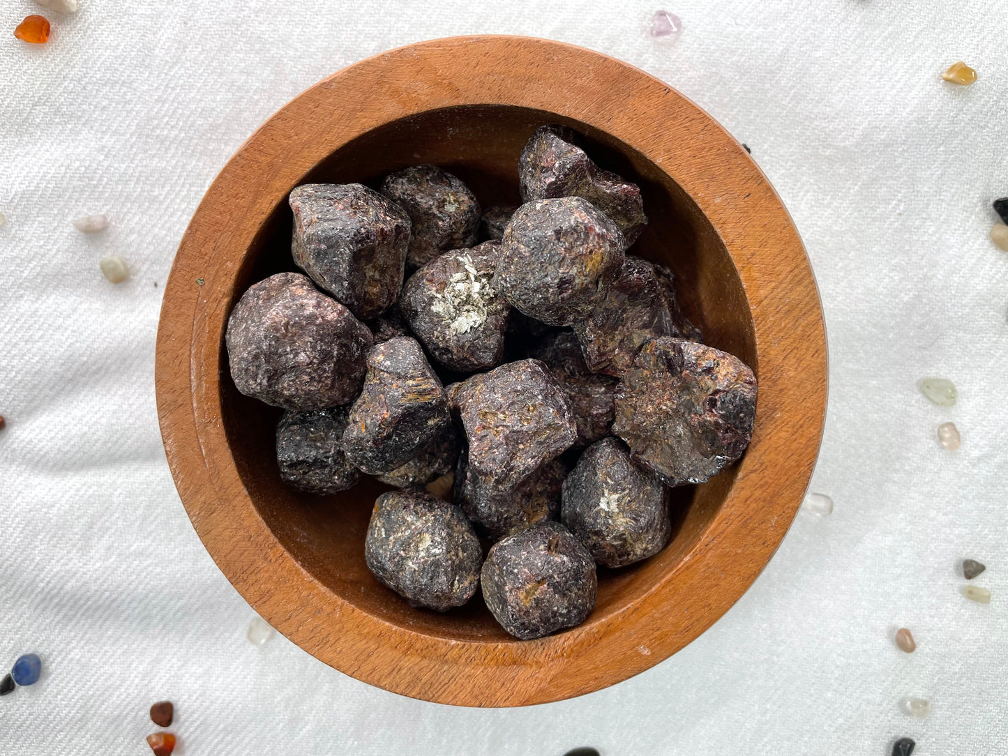 Garnet, Tumbled or Rough Crystal | Crystal for Courage, Passion and Motivation