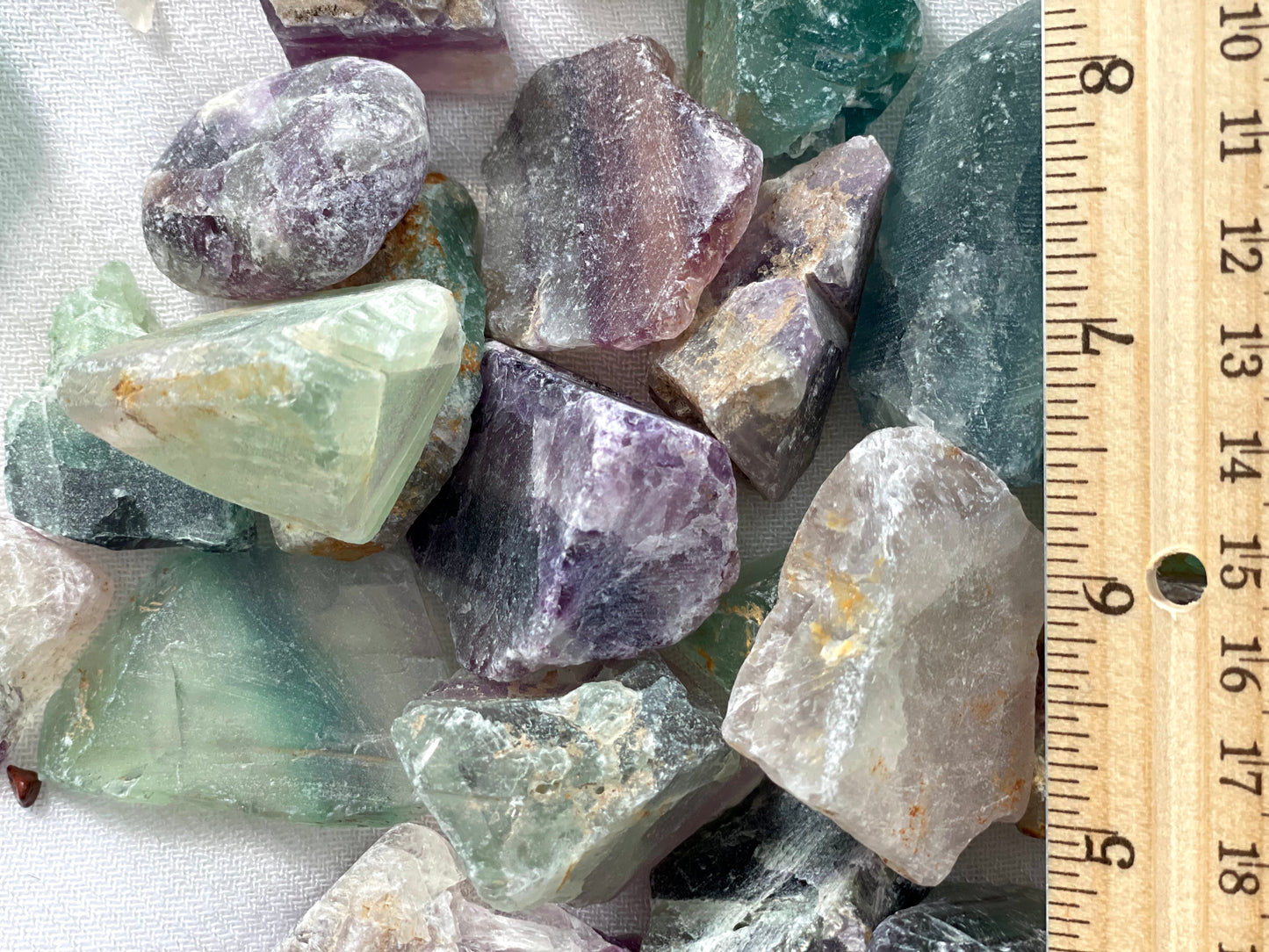 Fluorite Tumbled or Rough Crystal | Crystal for Focus and Mental Clarity