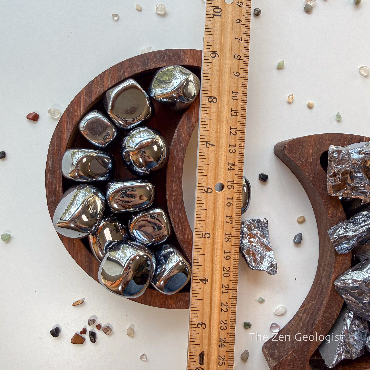 Terahertz Stone, Tumbled or Rough | Radiation of Life Stone