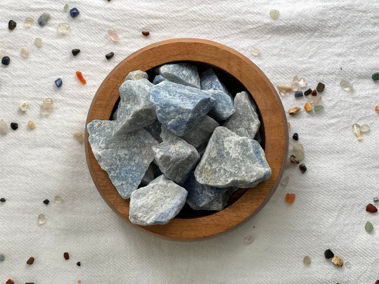 Blue Aventurine | Blue Quartz, tumbled or Rough
