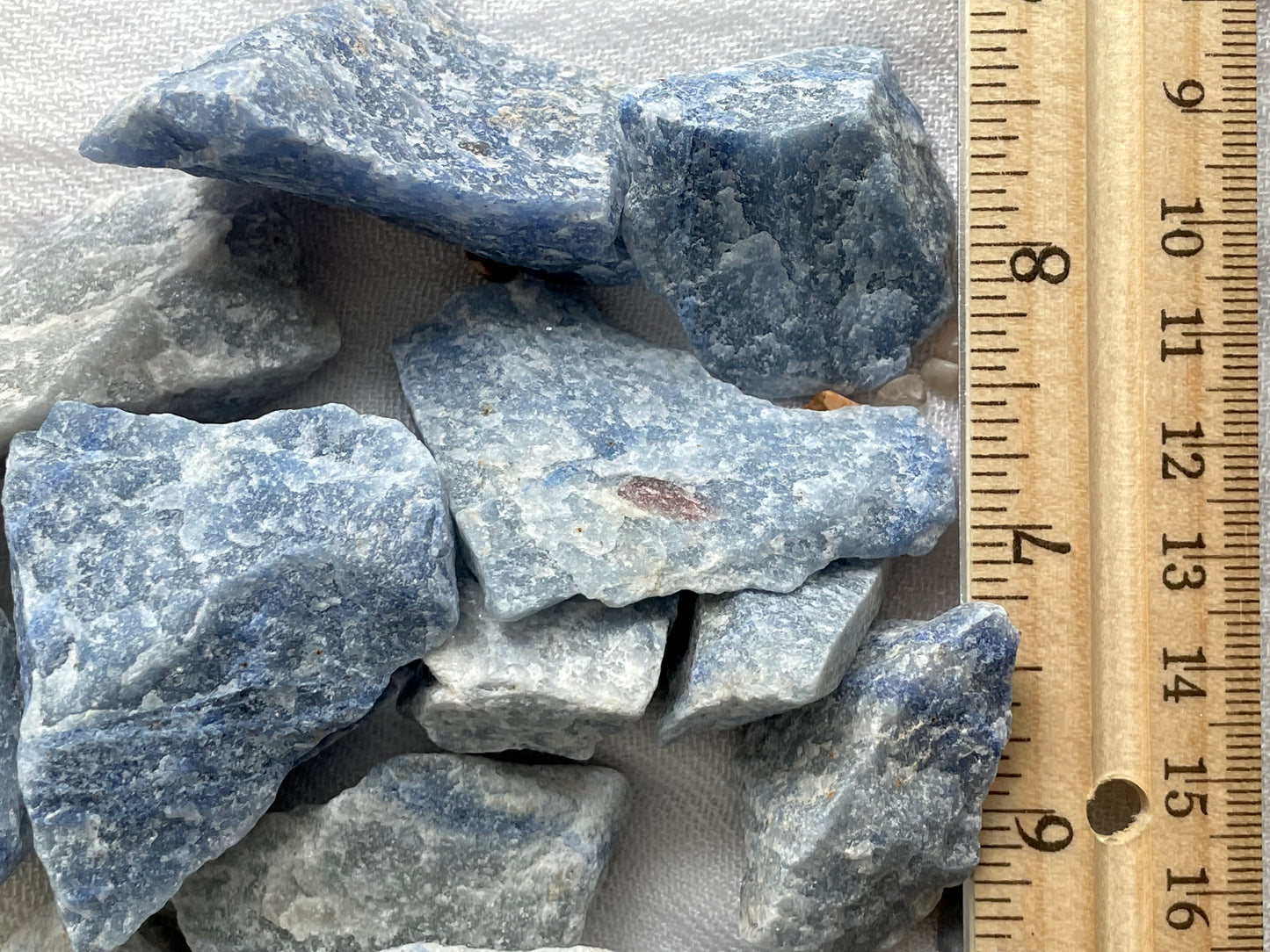 Blue Aventurine | Blue Quartz, tumbled or Rough