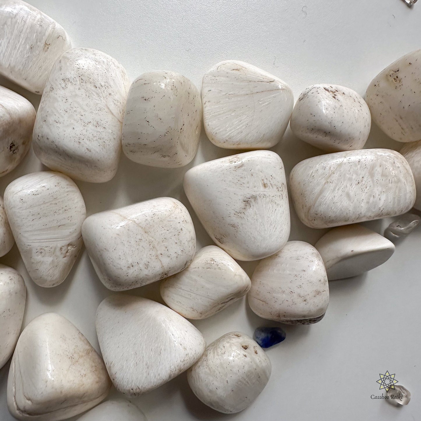 Tumbled Scolecite | Crown Chakra Crystal | Crystal for Introverts & Social Anxiety