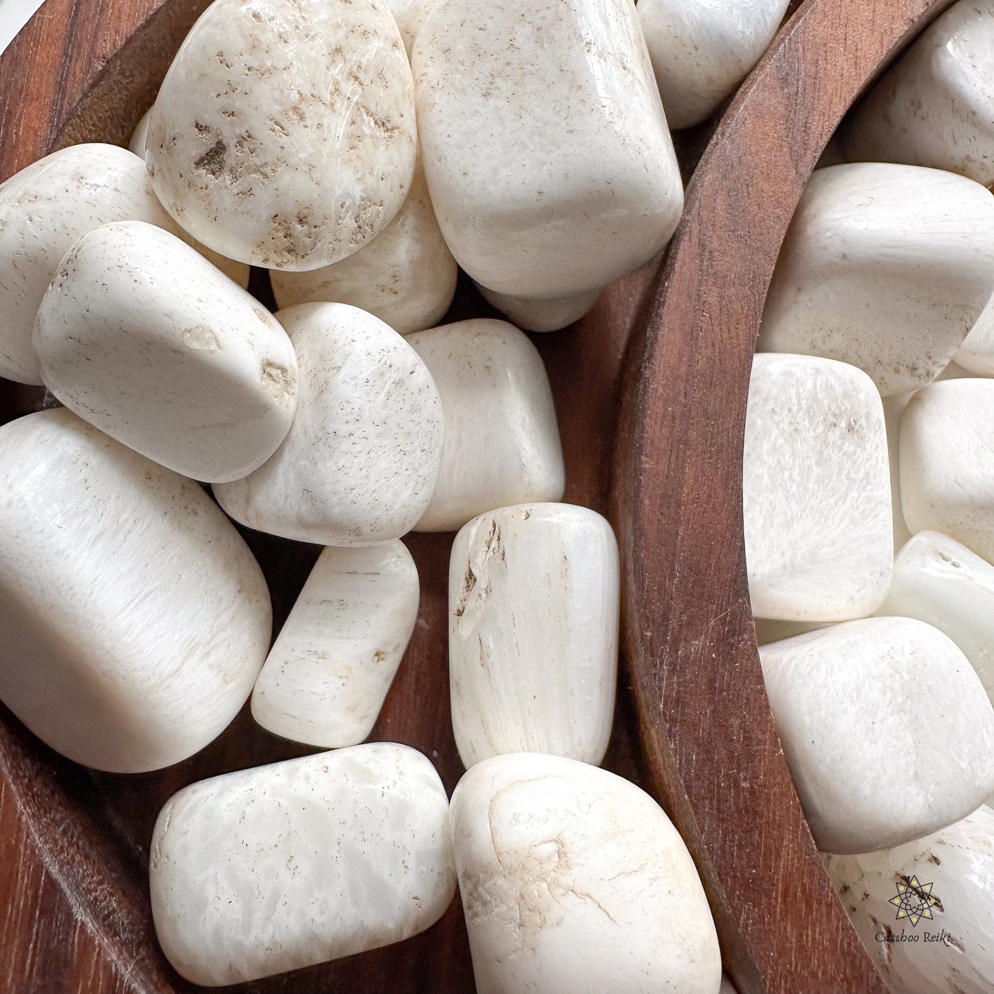 Tumbled Scolecite | Crown Chakra Crystal | Crystal for Introverts & Social Anxiety