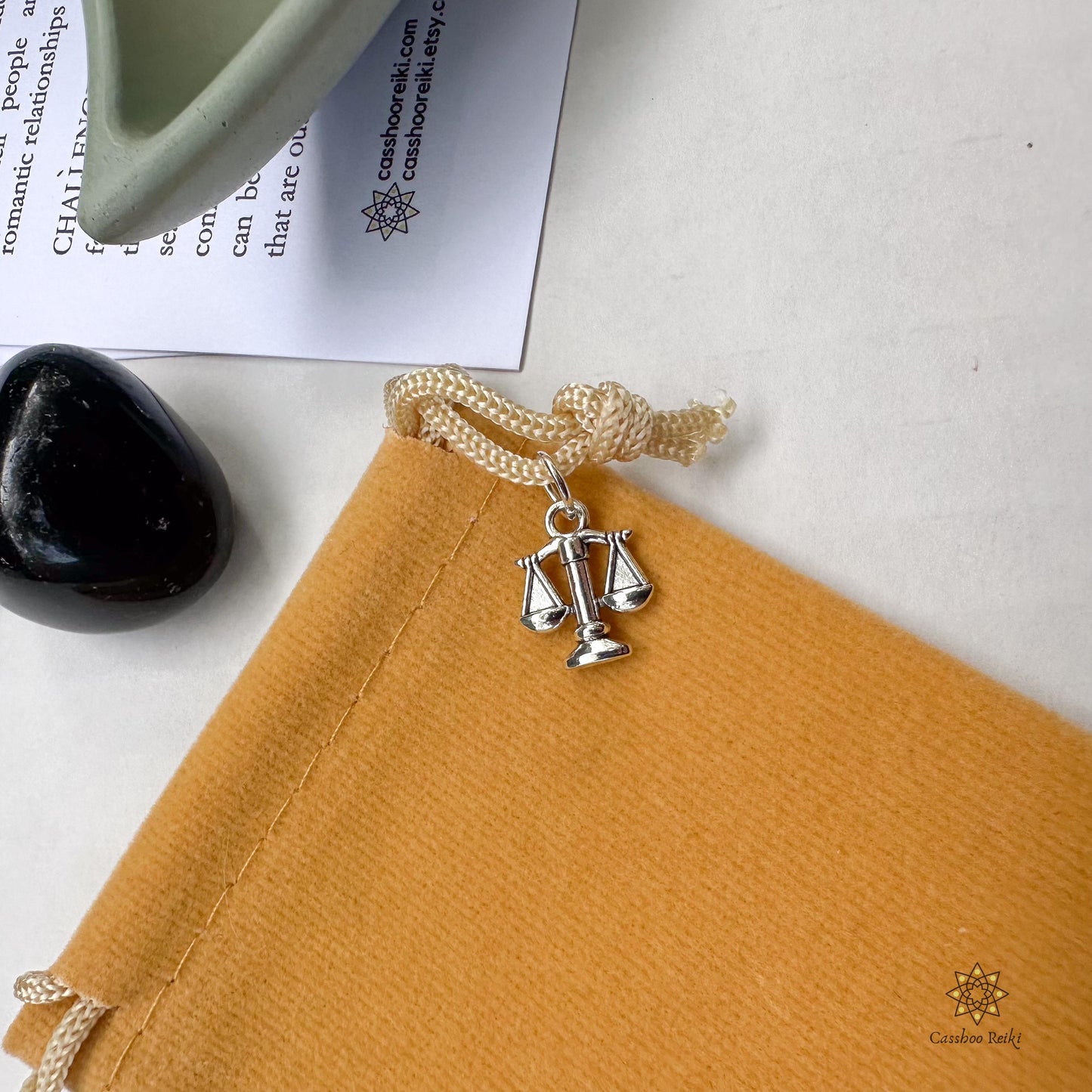 6-Crystal Set for Libra Zodiac | September-October Birthday Gift | Zodiac Birthday Gift