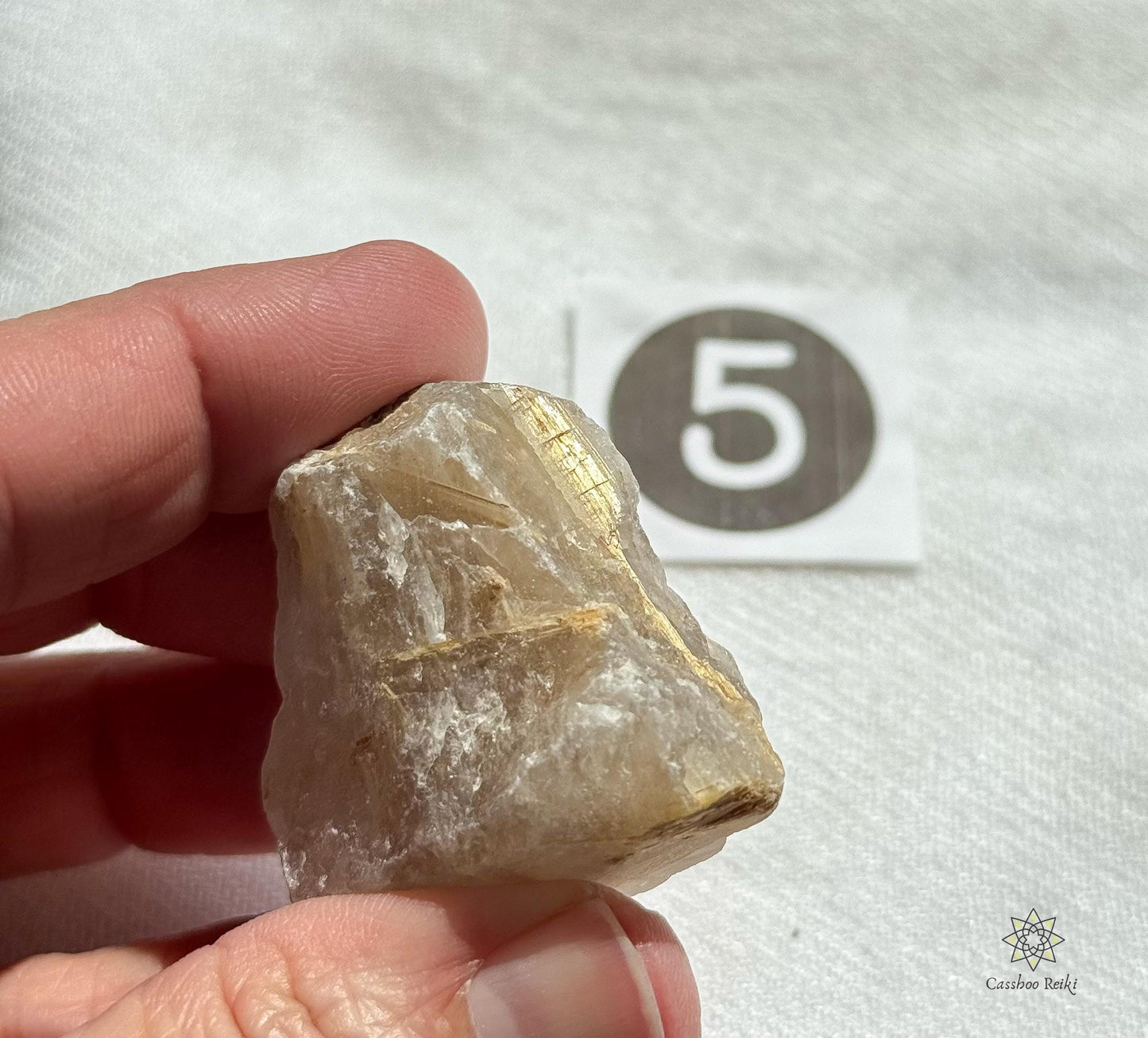 Rough Rutile Quartz . Pick your own