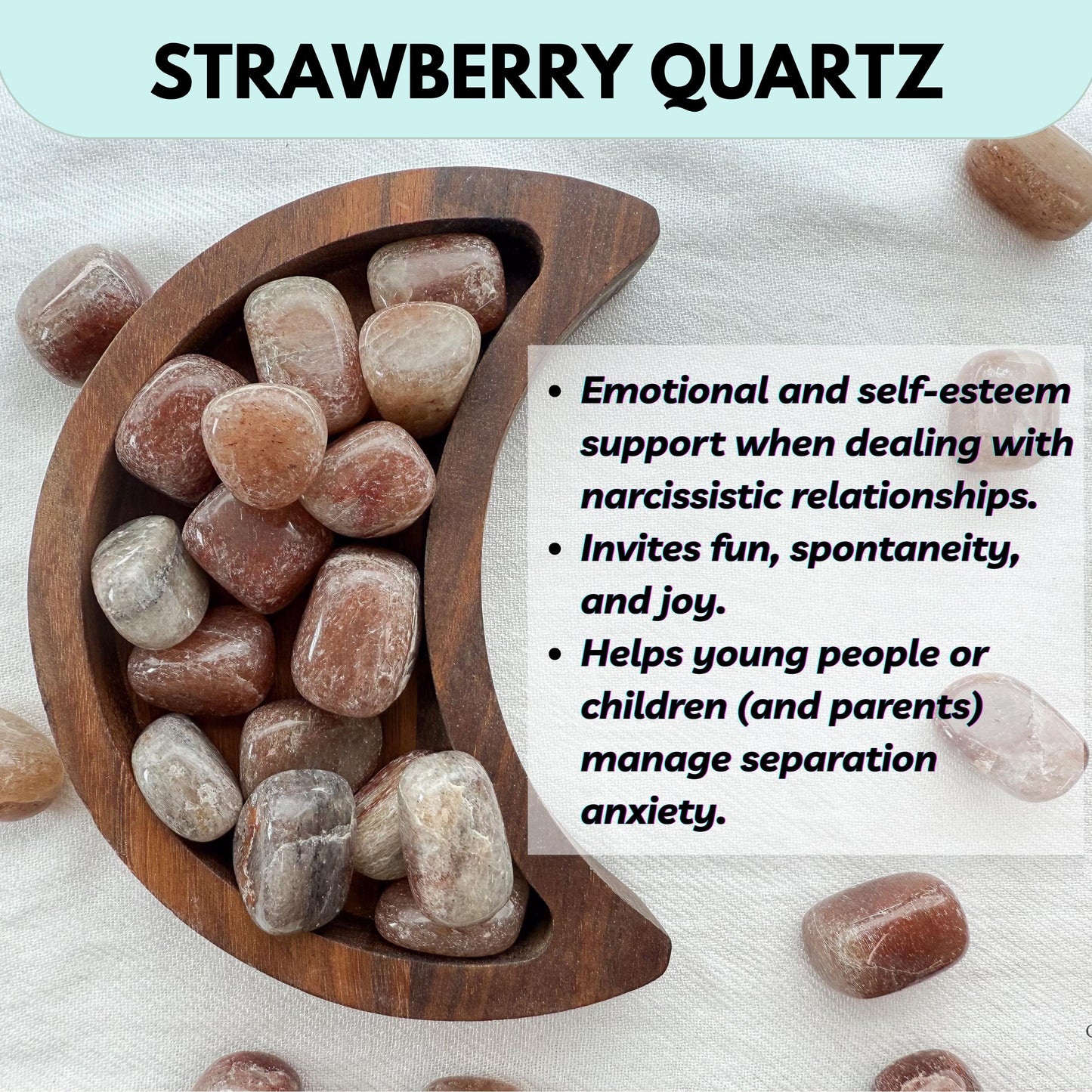 Strawberry Quartz | Red Quartz | Sagenitic Quartz | Crystal for Taurus