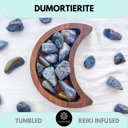 Tumbled Dumortierite | Stone for Leo and Aquarius | Stone for Emotional  and Mental Balance