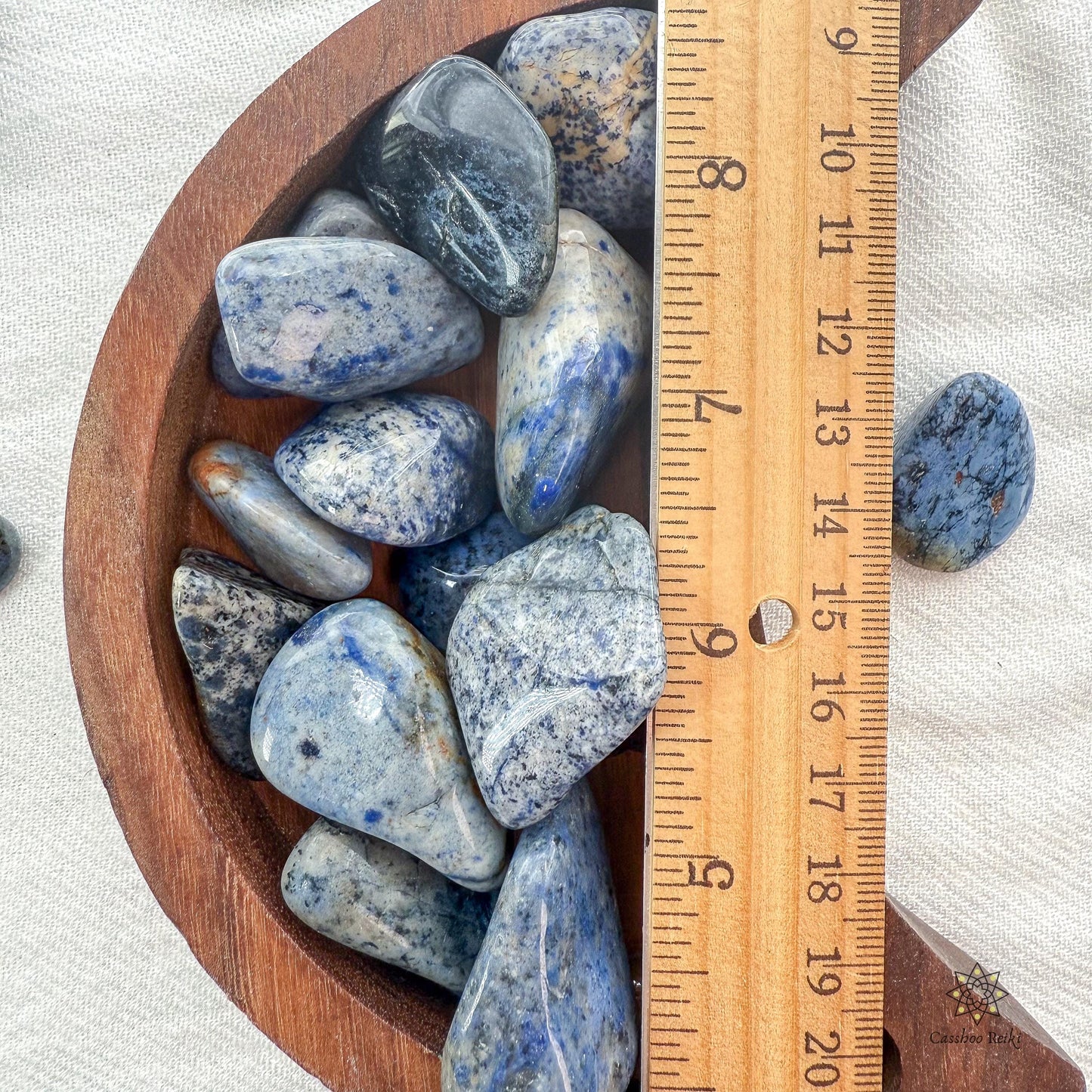 Tumbled Dumortierite | Stone for Leo and Aquarius | Stone for Emotional  and Mental Balance