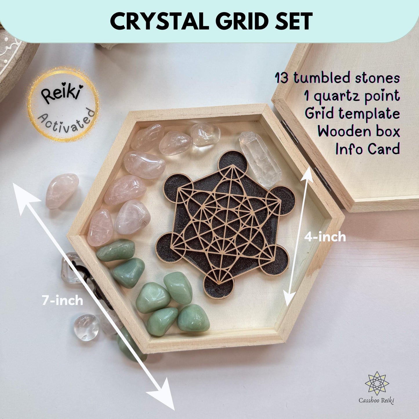 Metatron Crystal Grid and Box