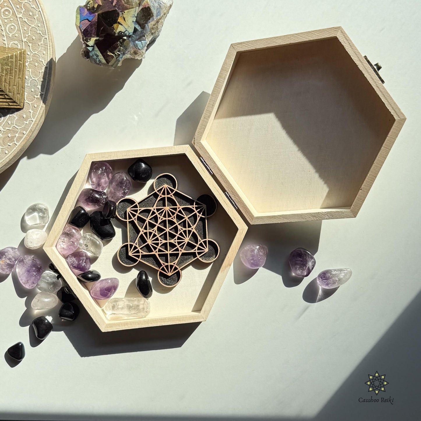 Metatron Crystal Grid and Box