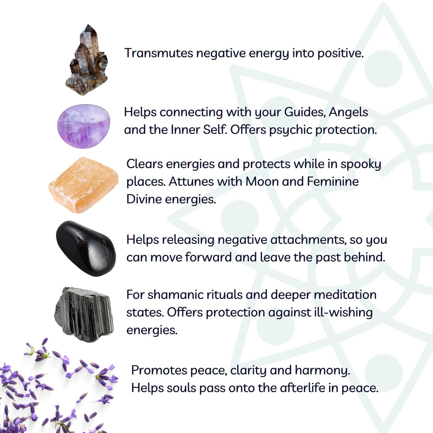 Halloween Crystal Bag | Samhain Crystals | Fun Witchy Gift