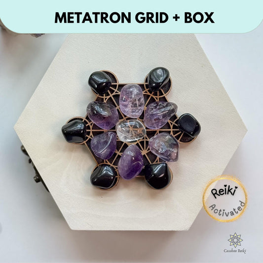 Metatron Crystal Grid and Box