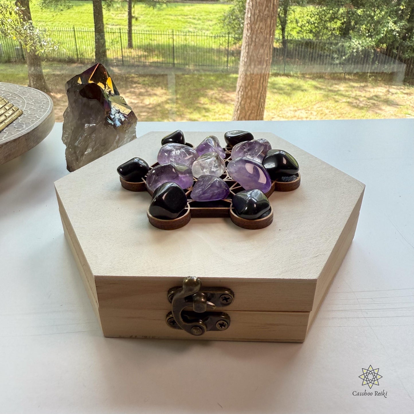 Metatron Crystal Grid and Box