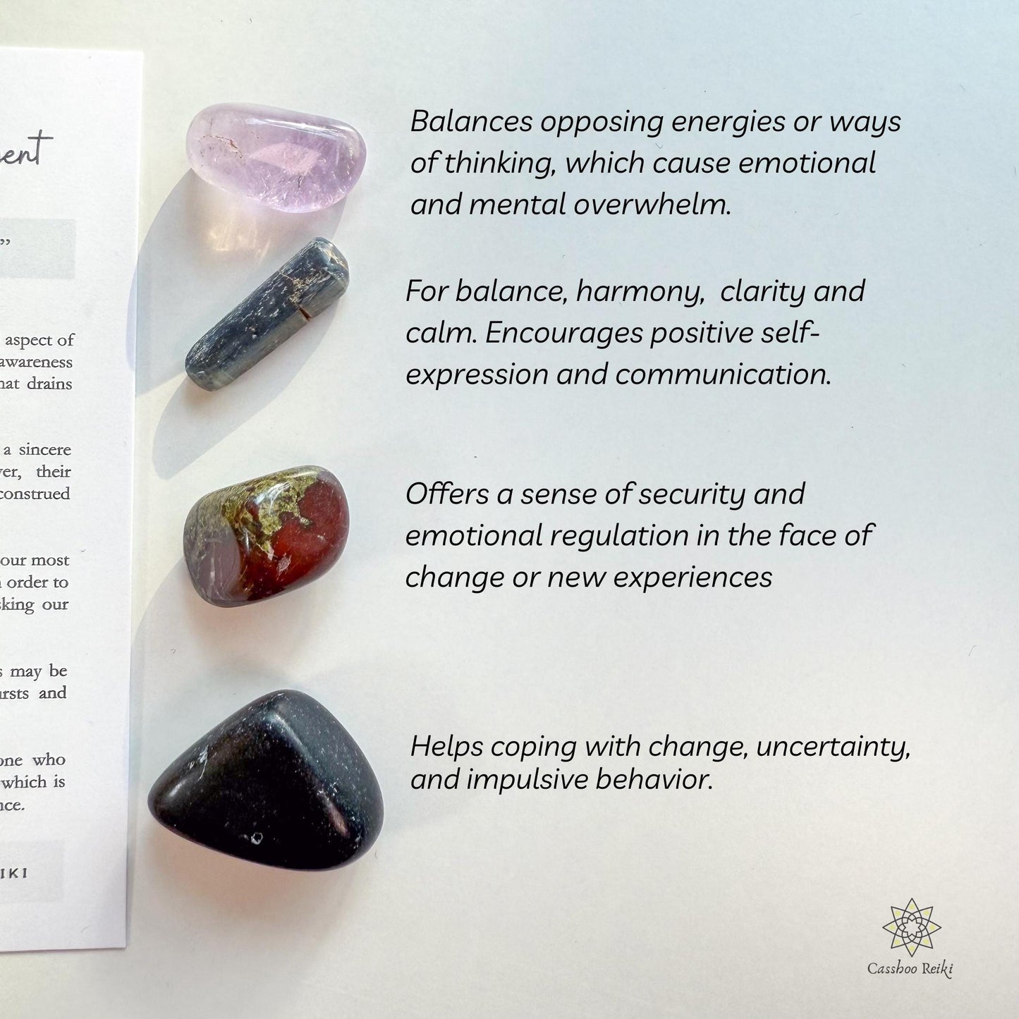 Crystal Set for the Neurodivergent | Tumbled crystals for Neurodivergence