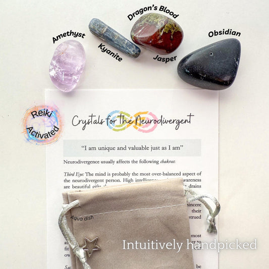 Crystal Set for the Neurodivergent | Tumbled crystals for Neurodivergence