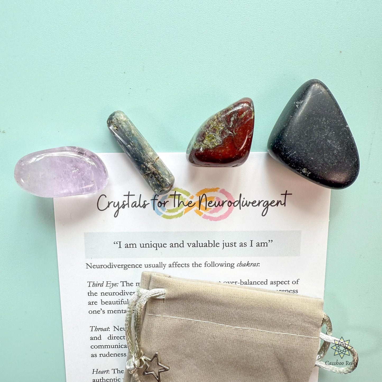 Crystal Set for the Neurodivergent | Tumbled crystals for Neurodivergence