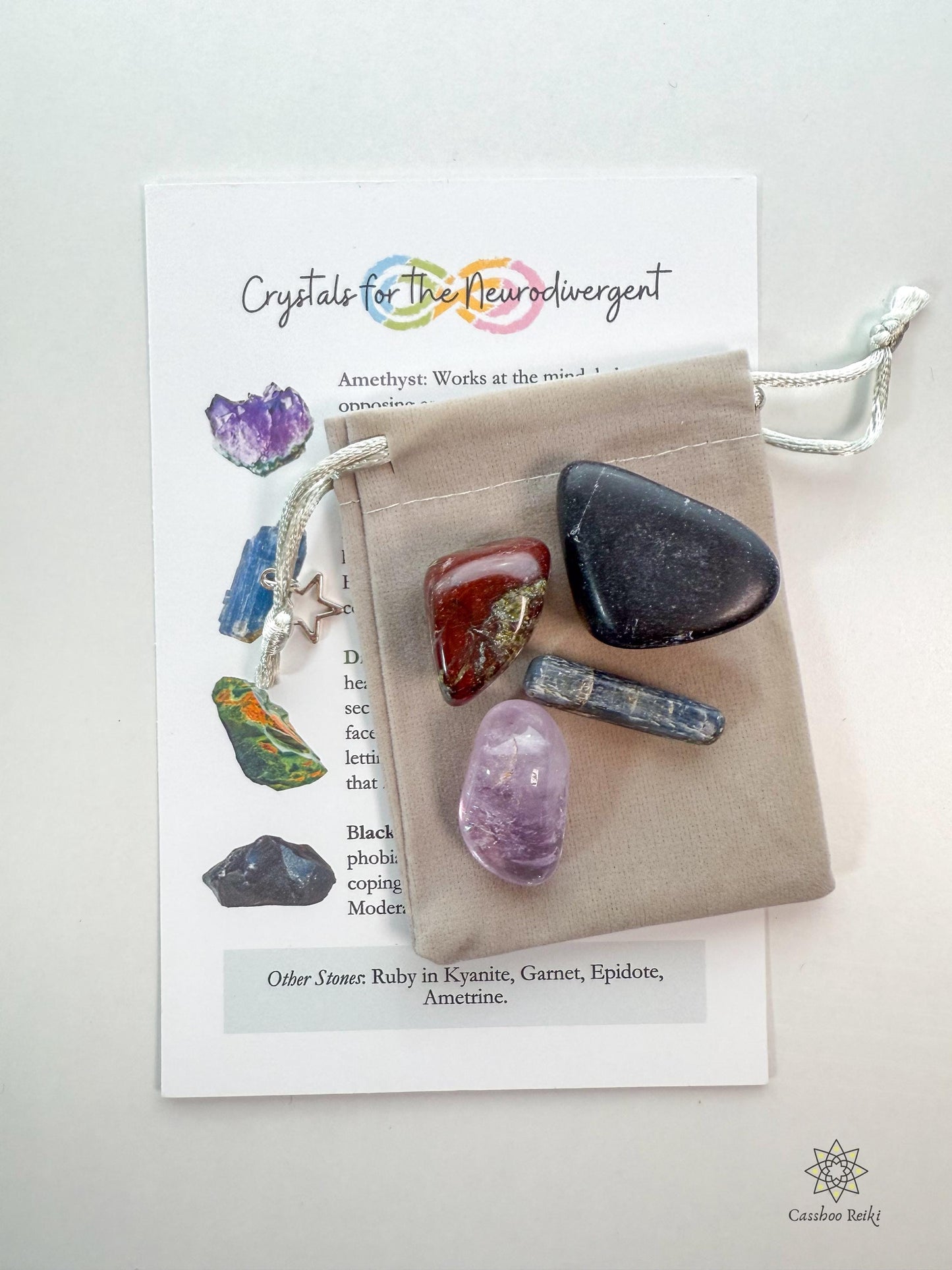 Crystal Set for the Neurodivergent | Tumbled crystals for Neurodivergence