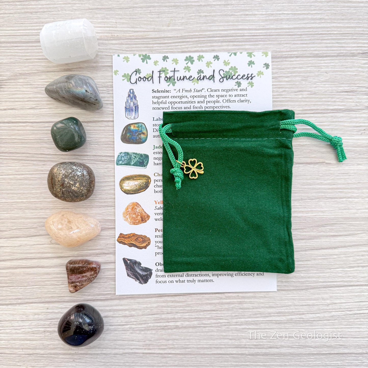 Saint Patricks Day: Crystals for Good Fortune and Success