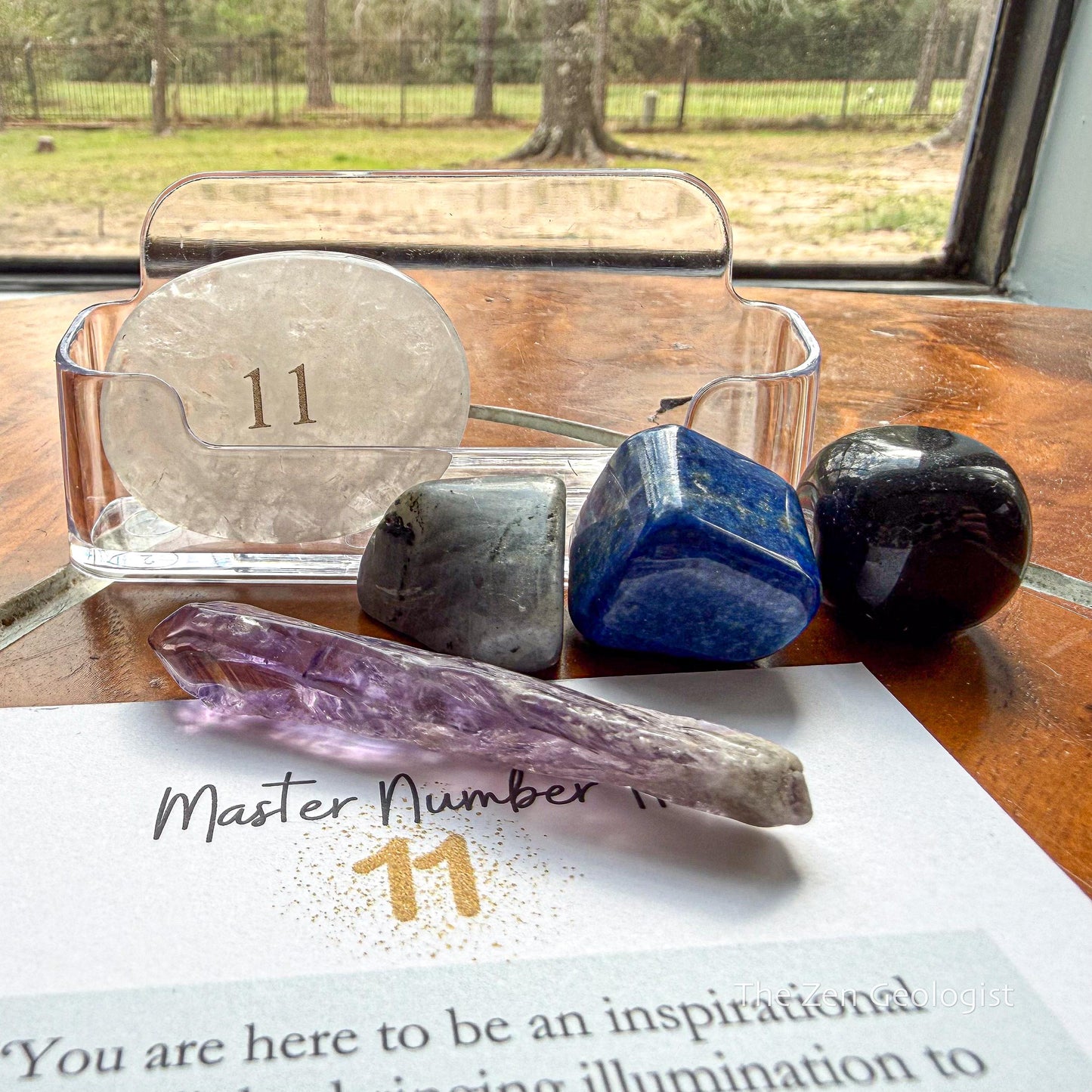 Master Path Number 11 Crystal Set | Angel Number 11 Stones