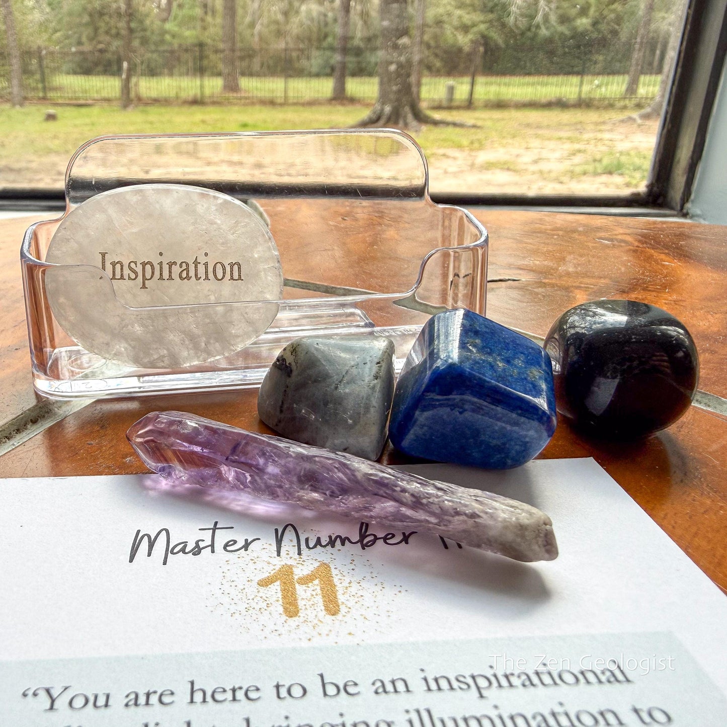 Master Path Number 11 Crystal Set | Angel Number 11 Stones