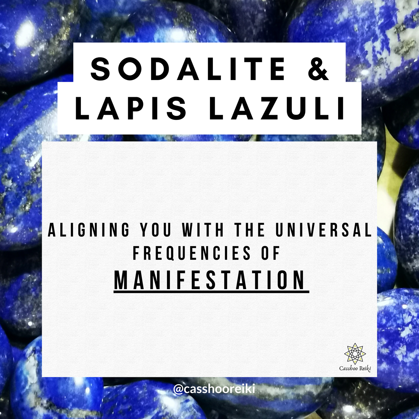 Manifesting Palm Stones in Sodalite