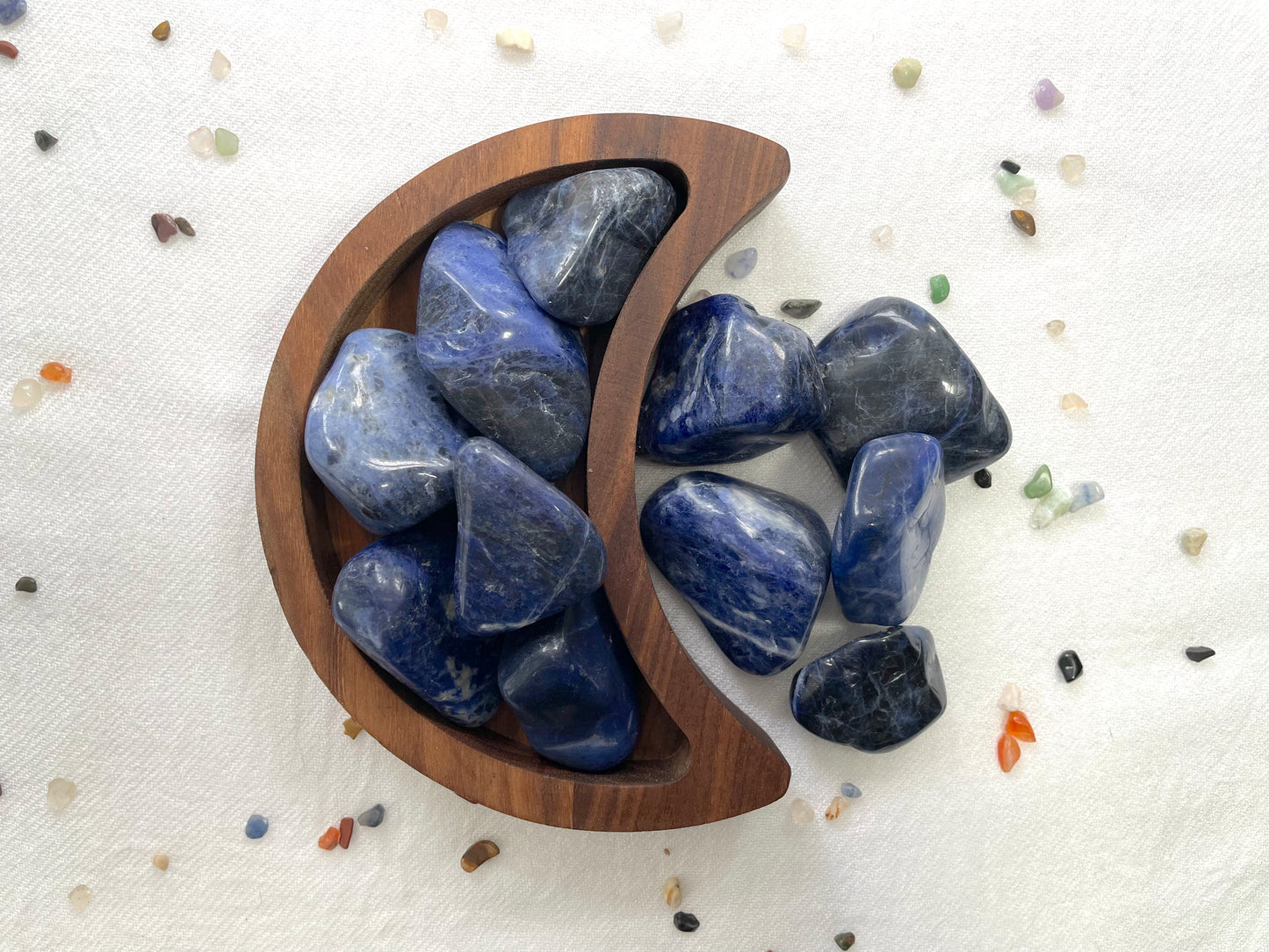 Sodalite Tumbled or Rough Crystal | Crystal for Manifestation | Throat Chakra Crystal