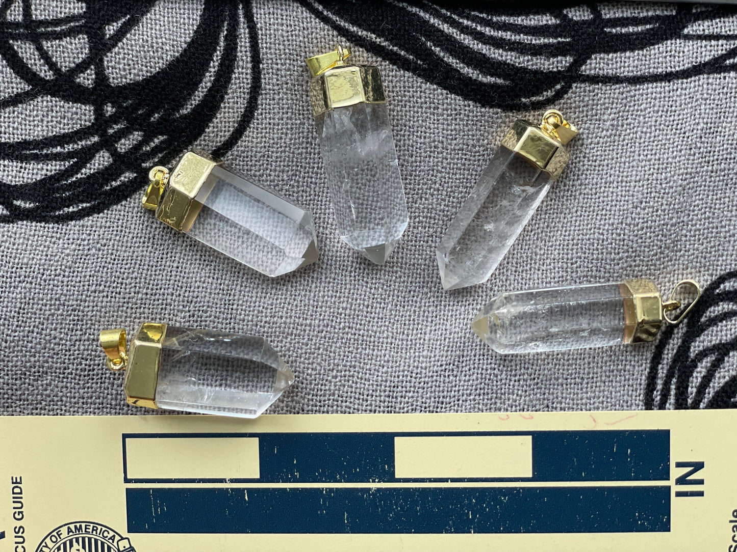 Clear Quartz point pendant