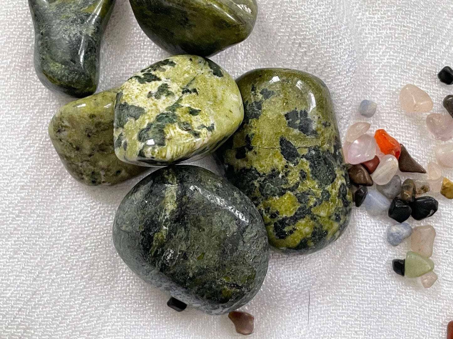 Jade Nephrite Tumbled