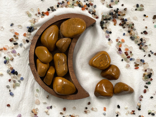 Yellow Jasper Tumbled