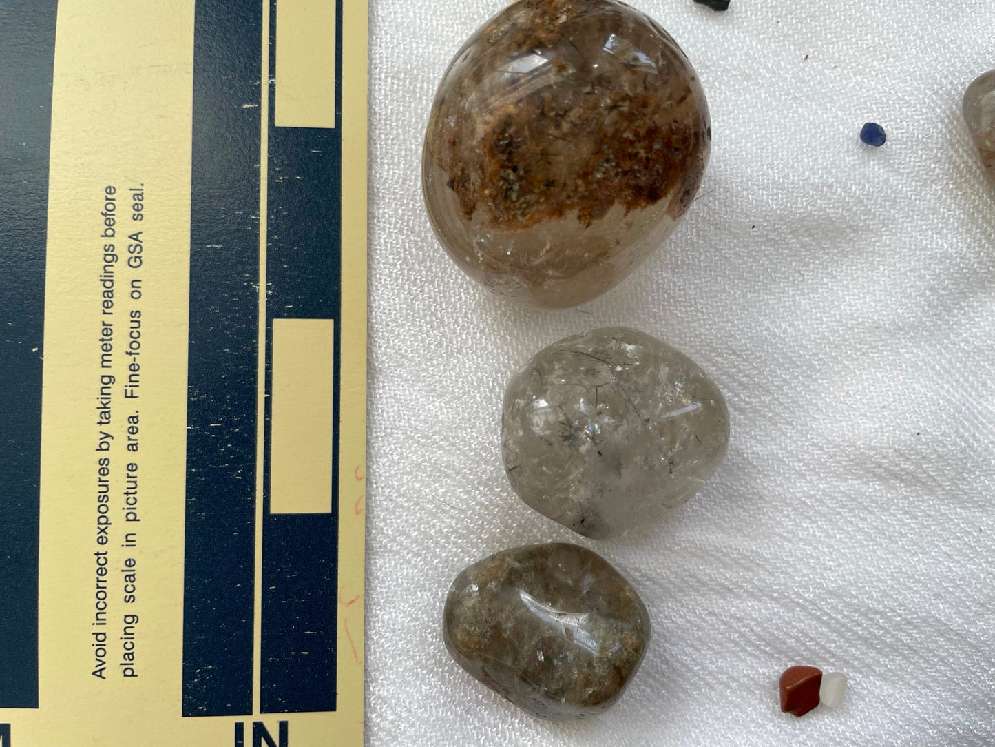 Lodolite, Shaman Quartz. Tumbled