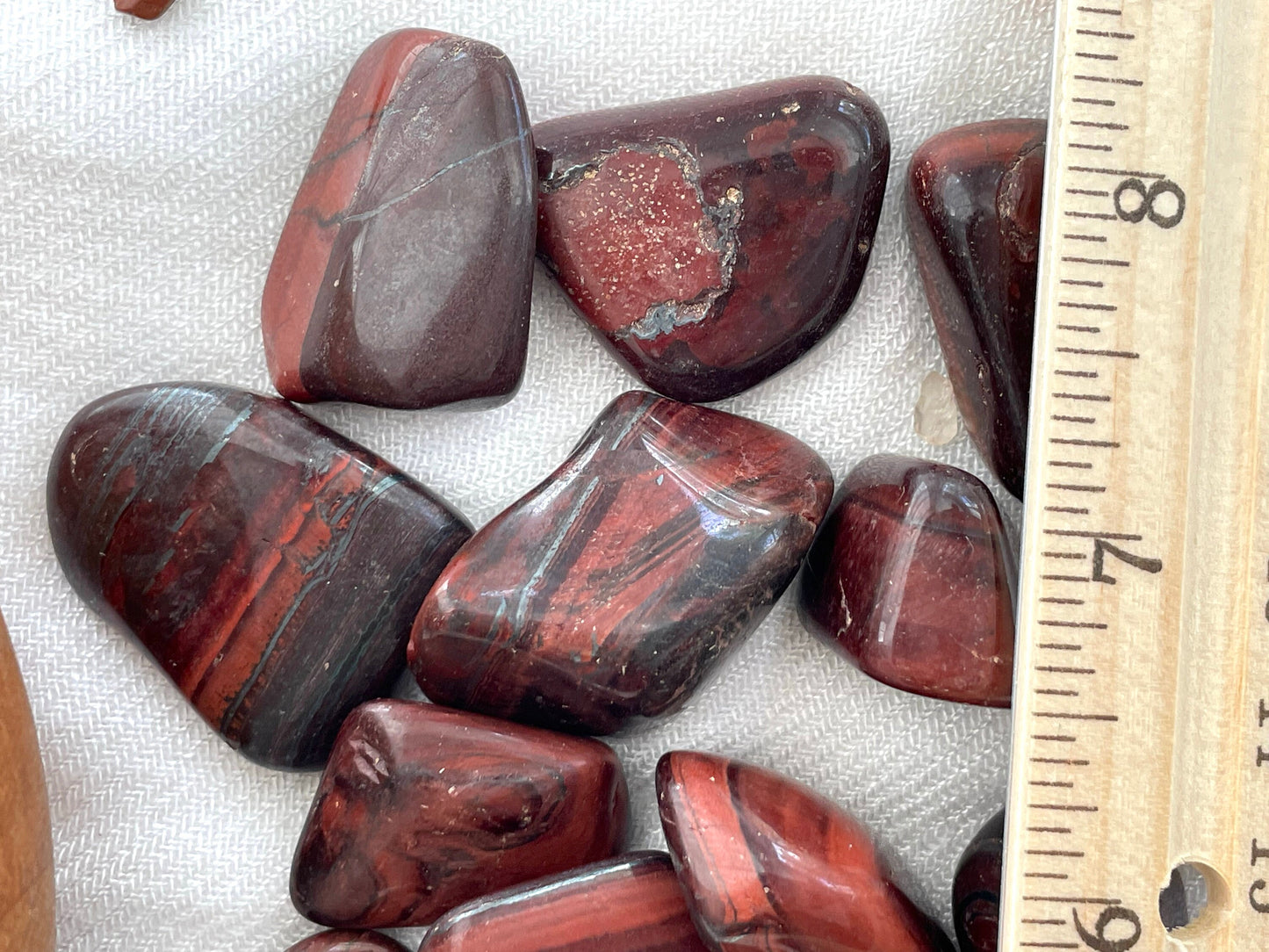 Red Tiger's Eye, tumbled