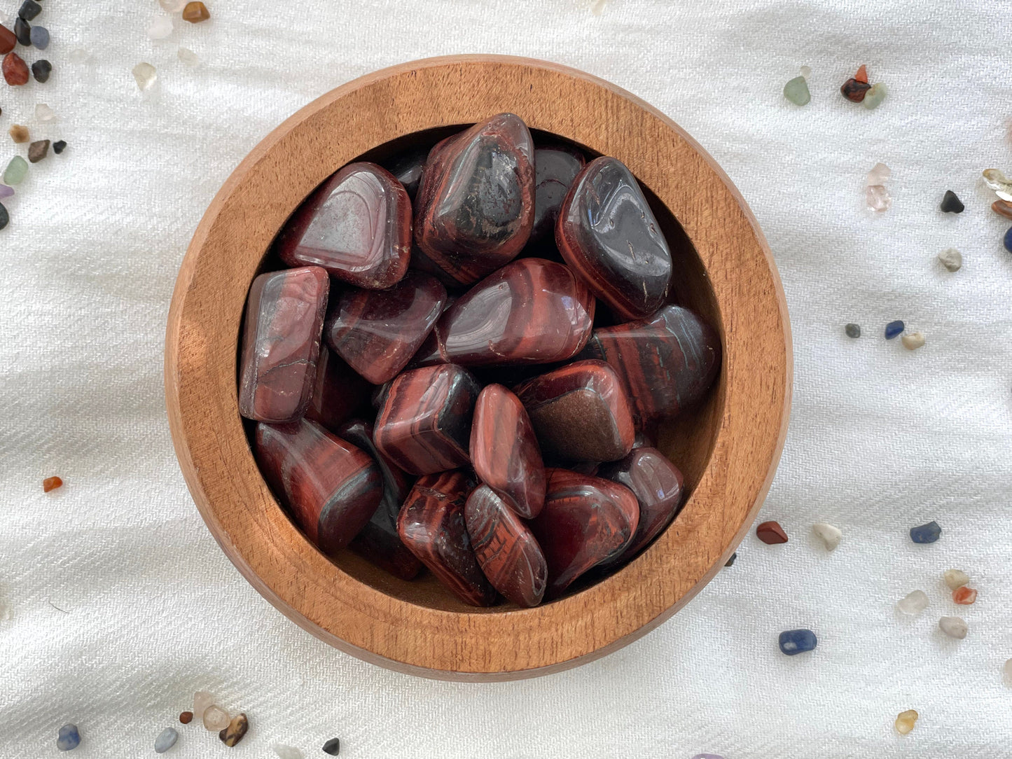 Red Tiger's Eye, tumbled