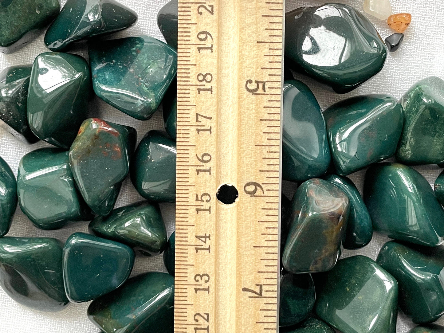 Bloodstone Jasper, Tumbled or Rough Crystal | Crystal for Motivation and Creativity