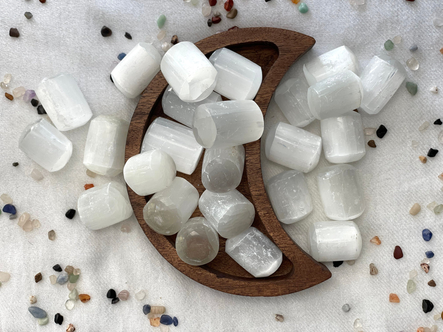 Selenite. Hand Carved