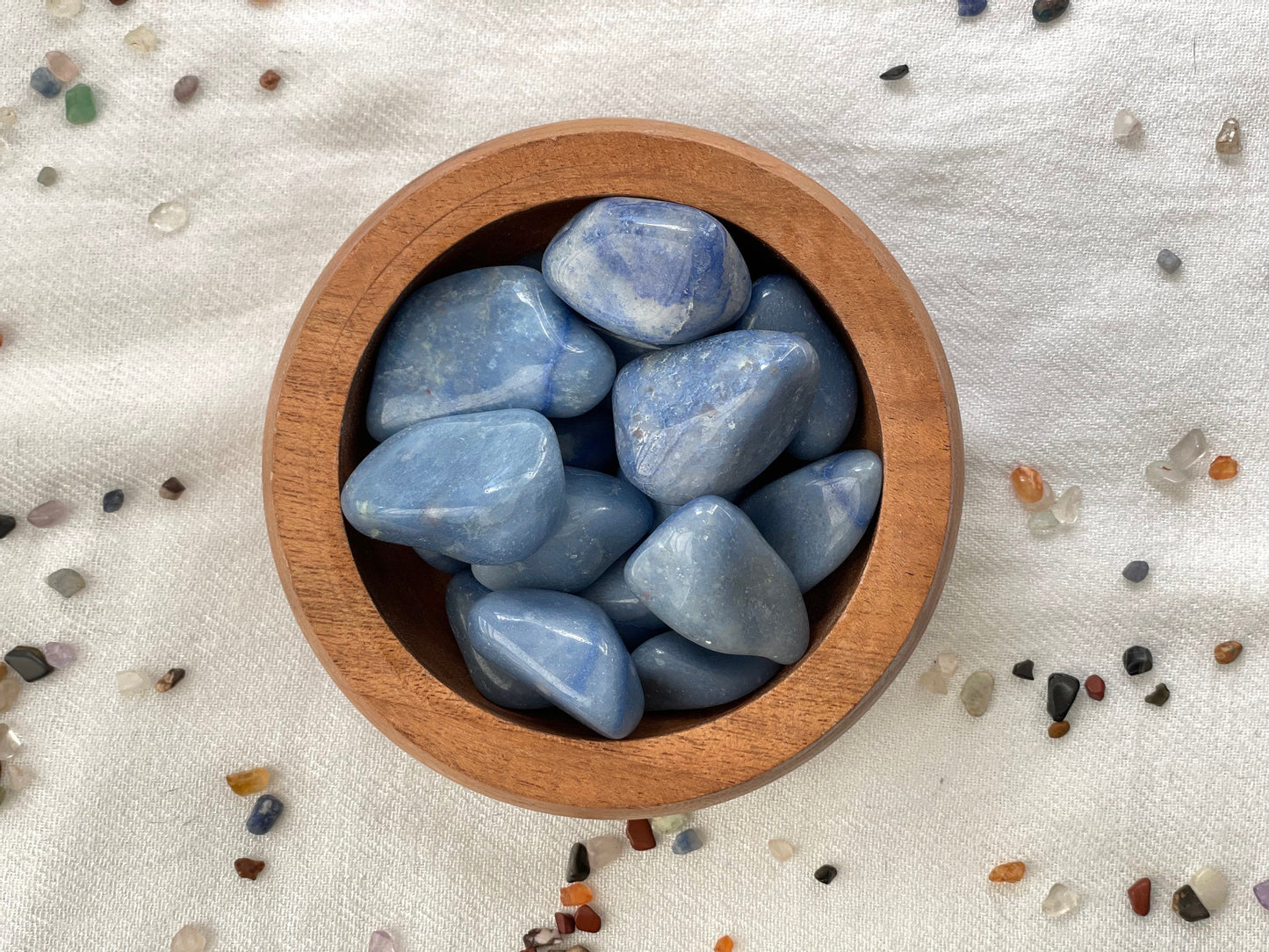 Blue Aventurine | Blue Quartz, tumbled or Rough