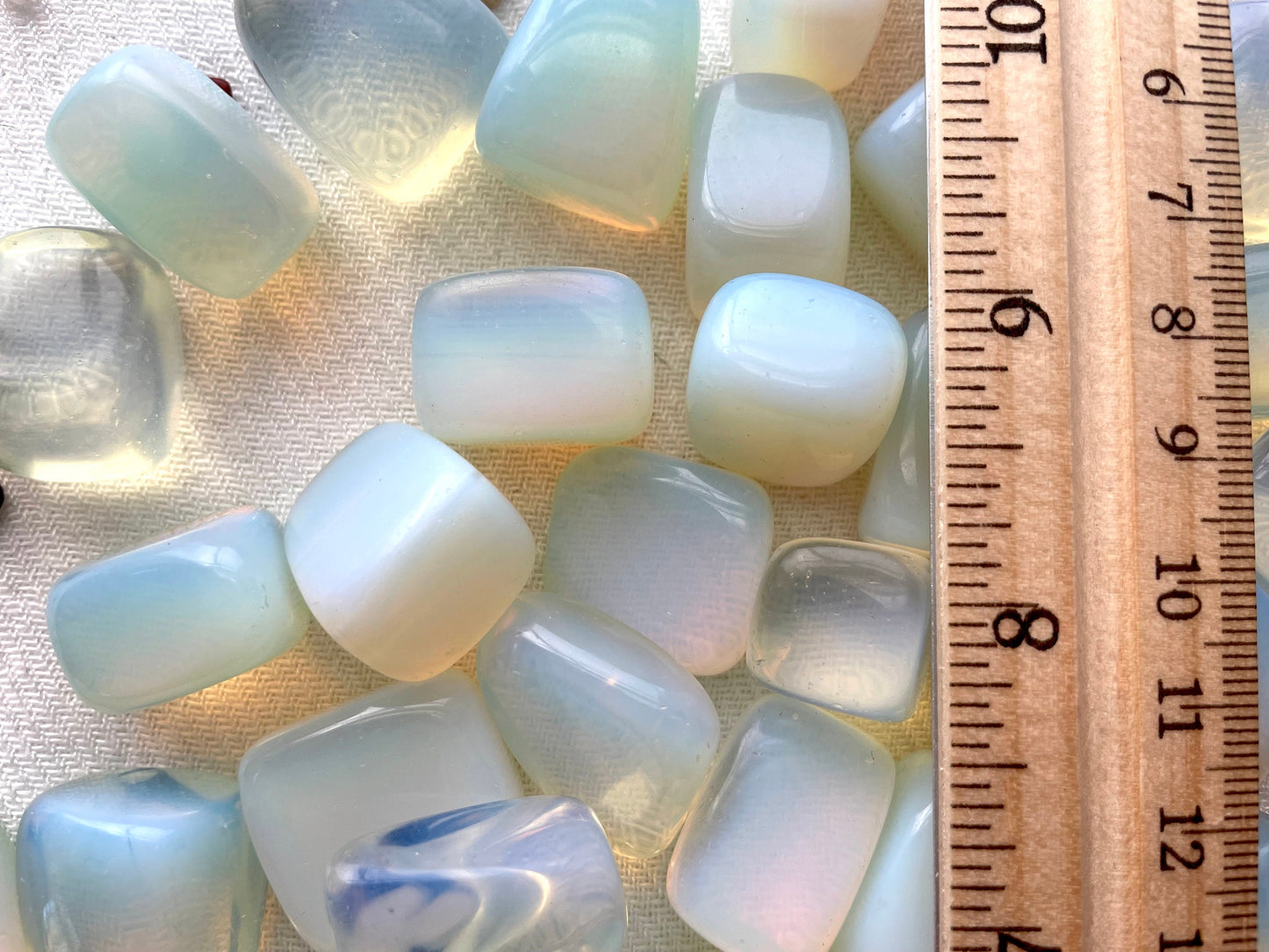 Opalite, Tumbled or Rough | Synthetic White Opal