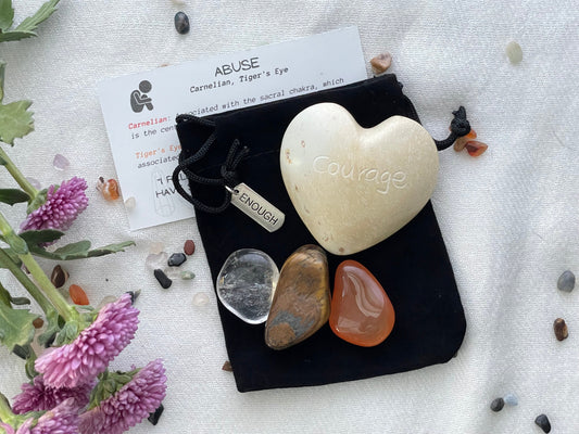In Case of Abuse. Crystal Set and Palm Stone