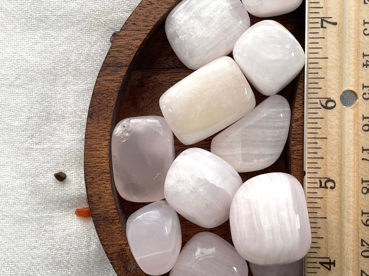 Mangano Calcite, tumbled | Manganoan Calcite | "The Reiki Stone"