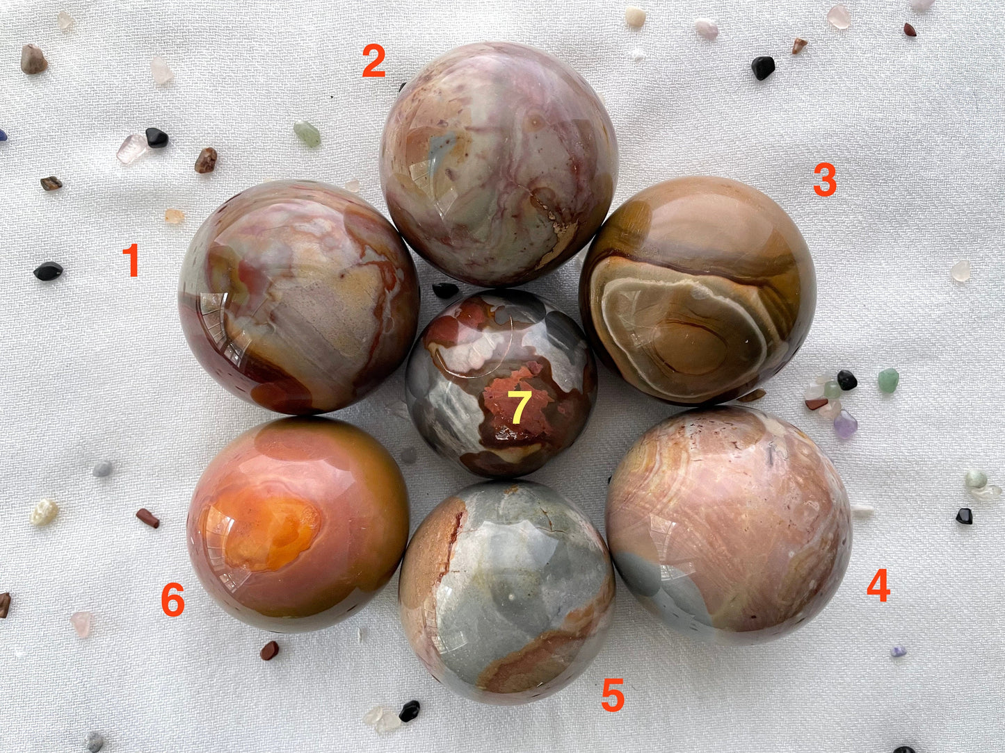 Polychrome Jasper Sphere.
