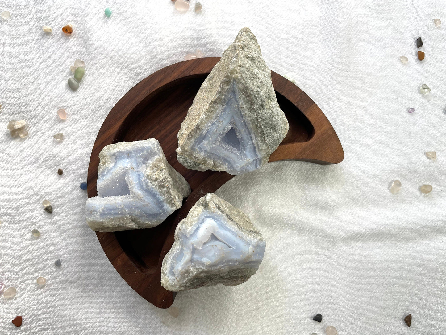 XL Blue Lace Agate Geodes