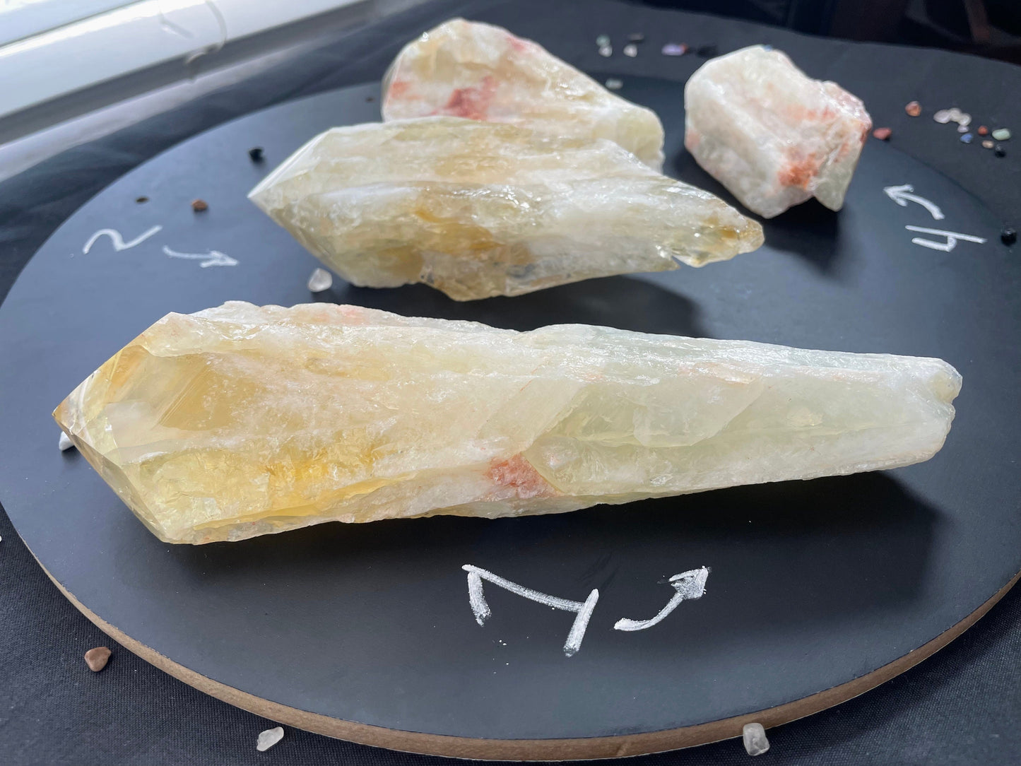 Citrine Cathedral Point | Solar Plexus Chakra Crystal | Crystal for Prosperity & Joy